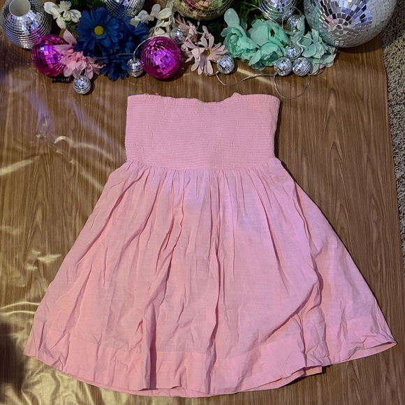 BDG Dresses & Skirts - Pink Strapless Dress